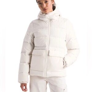 The NORTH FACE Women's Gotham Insulated Jacket Coat White Dune - S